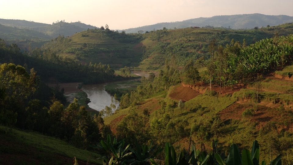 Rwanda zaskakuje dużymi rzekami