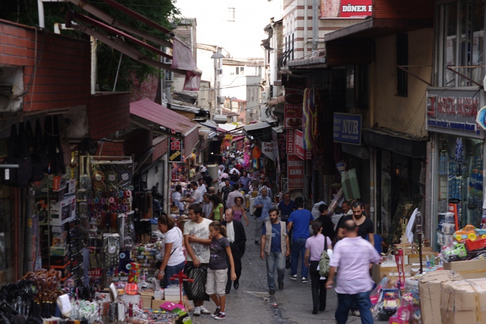 Istanbul means also bustling bazaars