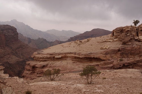 The view beyond Petra promised adventure