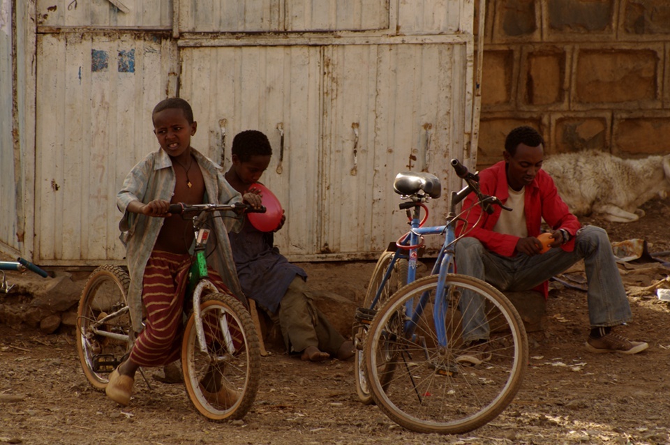 Bikes are popular in Ethiopia