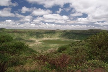 One of Marsabit's craters
