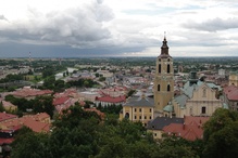 Przemyśl seen from the castle