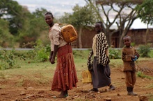 Going to fetch water