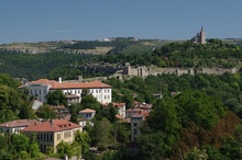 Veliko Tarnovo dominated by the fortress