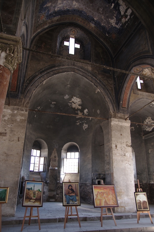 Old Armenian church acts as a gallery now