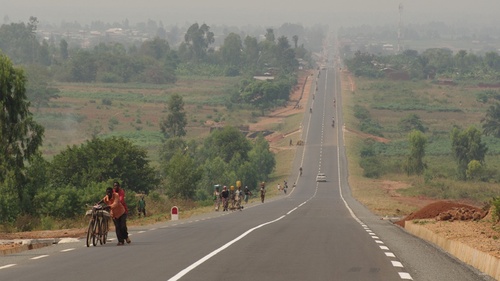 Burundi surprised us with a good road