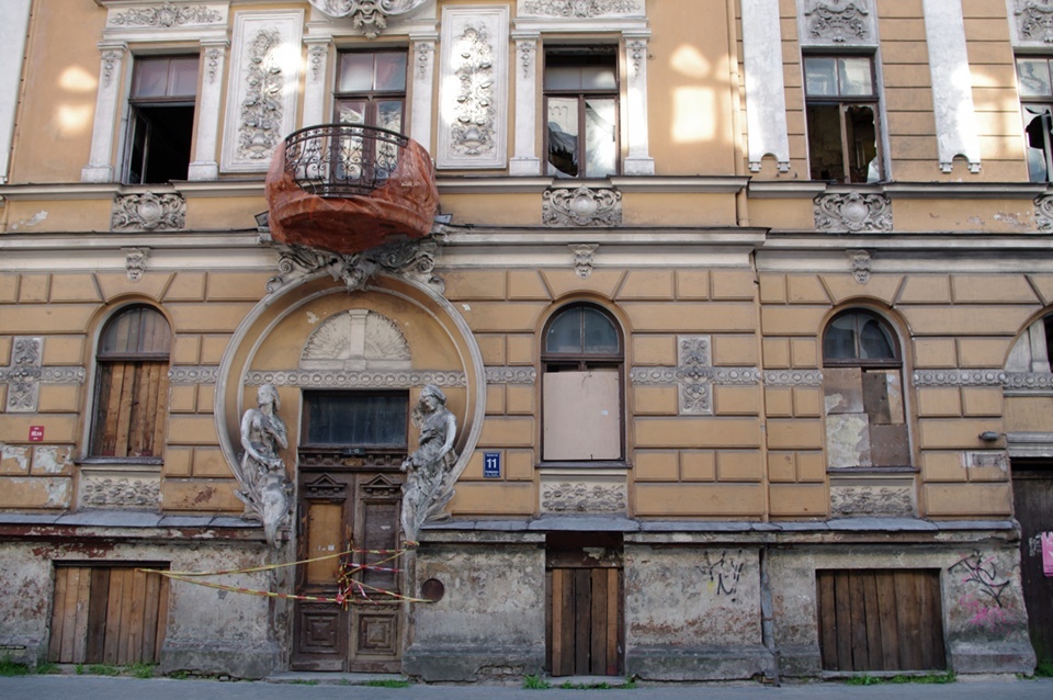 Some buildings are still in outrageous condition